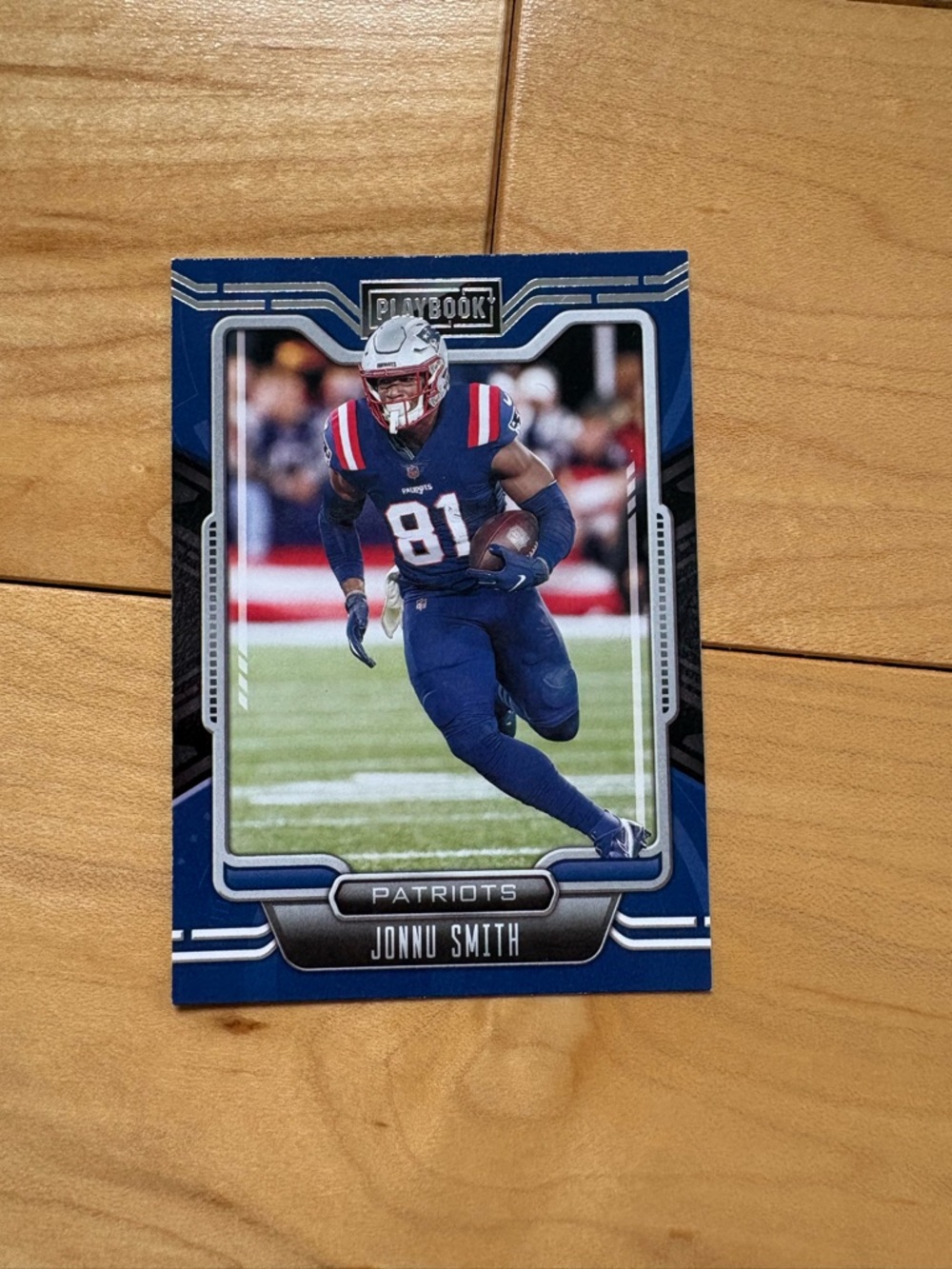2021 Panini Playbook Jonnu Smith New England Patriots Trading Card